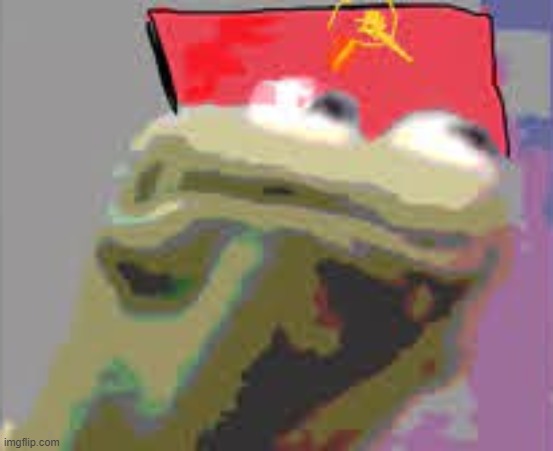 Communism Kermit | image tagged in communism kermit | made w/ Imgflip meme maker