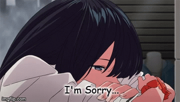 Top Anime Sorry Stickers for Android  iOS  Gfycat