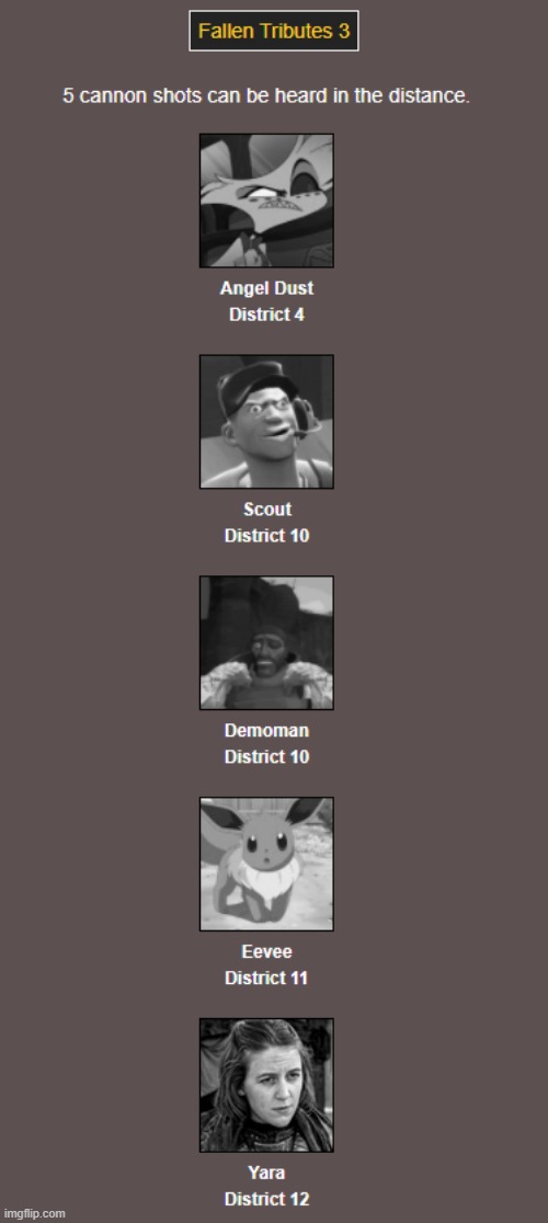 Press F | image tagged in hunger games | made w/ Imgflip meme maker