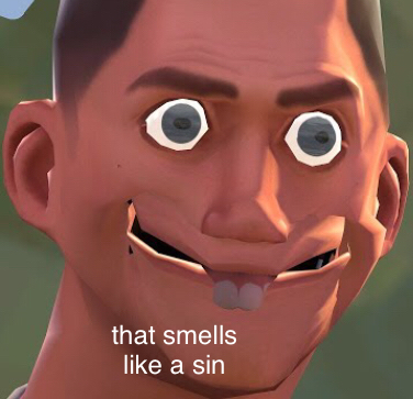 That smells like a sin Blank Meme Template