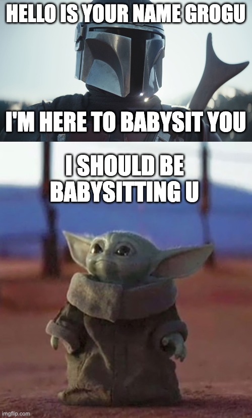 Image ged In The Mandalorian Baby Yoda Imgflip