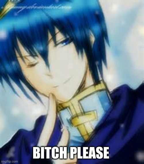 Marth | BITCH PLEASE | image tagged in marth | made w/ Imgflip meme maker