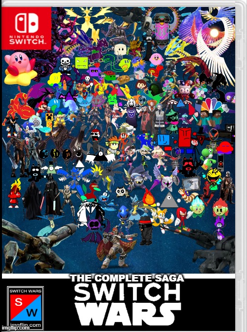 2. Days. Left. | THE COMPLETE SAGA | image tagged in switch wars | made w/ Imgflip meme maker