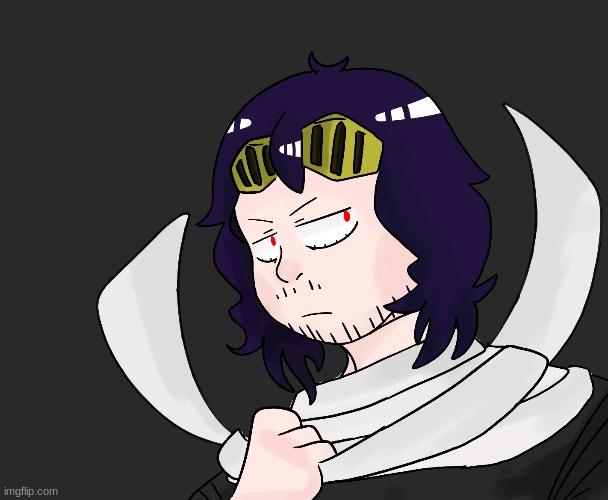Aizawa go brrrrr- | made w/ Imgflip meme maker