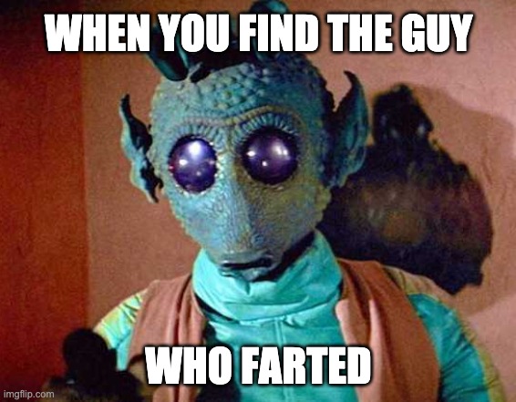 WHEN YOU FIND THE GUY; WHO FARTED | image tagged in star wars | made w/ Imgflip meme maker