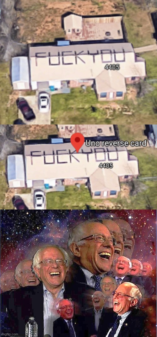 https://goo.gl/maps/wvrUPDiUazAaPuWs6 | image tagged in bernie laff | made w/ Imgflip meme maker