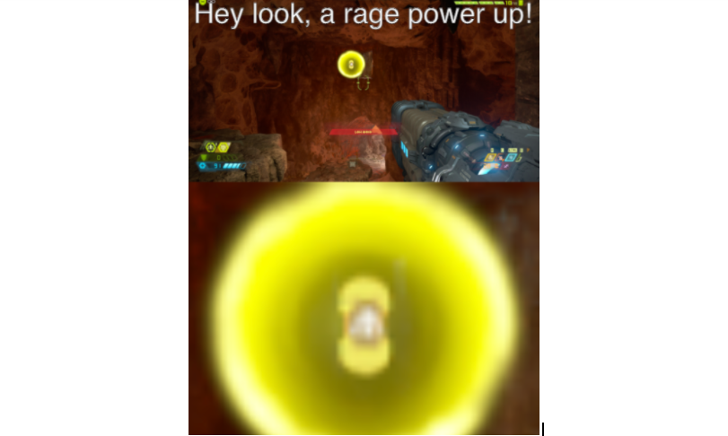 High Quality hey look, a rage power up! Blank Meme Template