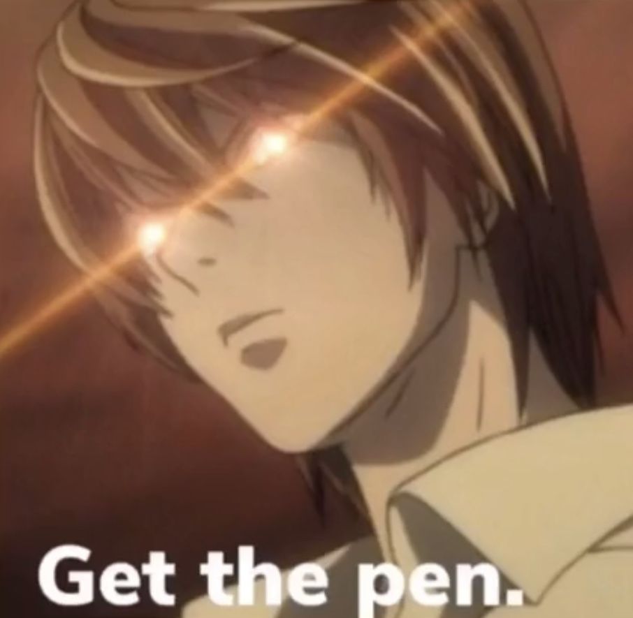 deathnote Blank Meme Template