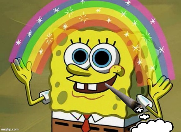 Imagination Spongebob Meme | image tagged in memes,imagination spongebob | made w/ Imgflip meme maker