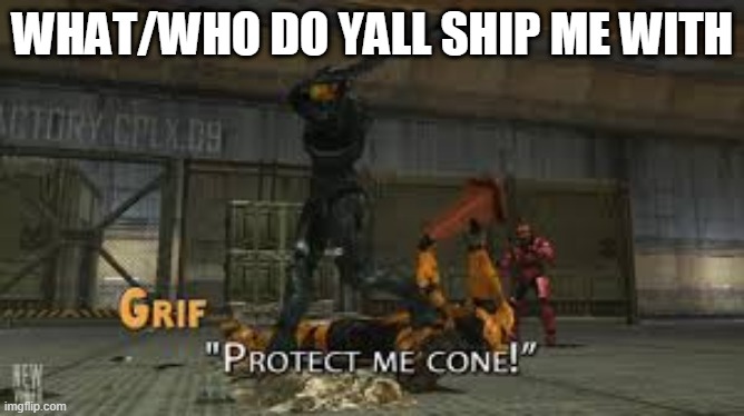 I like  the Titanic | WHAT/WHO DO YALL SHIP ME WITH | image tagged in protect me cone | made w/ Imgflip meme maker