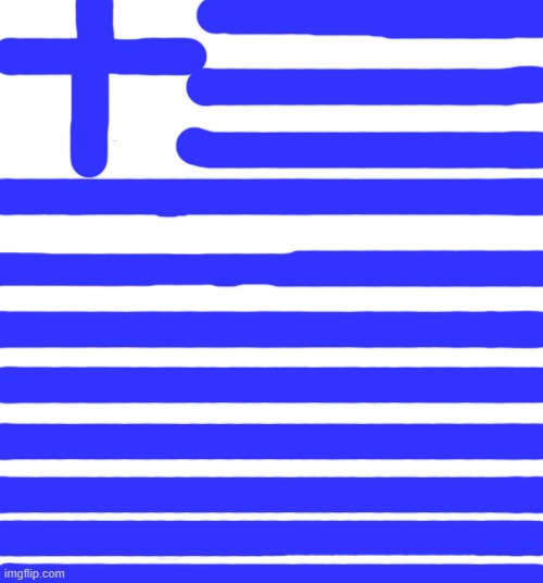 another fing flag | image tagged in memes,greek flag,i will make spartan if u want just put comment | made w/ Imgflip meme maker