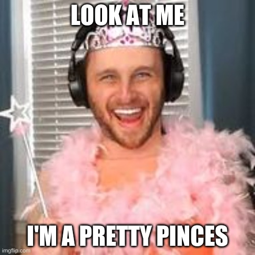 Ssundee | LOOK AT ME; I'M A PRETTY PRINCESS | image tagged in ssundee | made w/ Imgflip meme maker