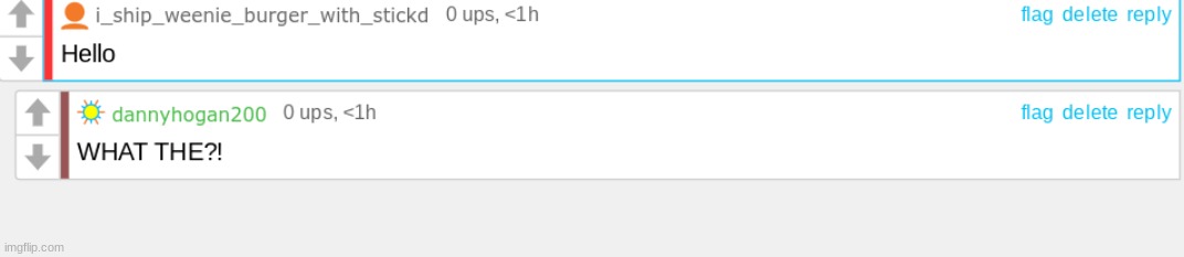 STICKDANNY IS IN A SHIP WITH CLOUDY FOR GODS SAKE | made w/ Imgflip meme maker