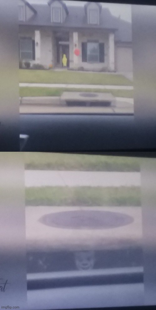 My friend showed me this | image tagged in you'll float too | made w/ Imgflip meme maker