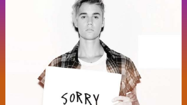 High Quality Justin Bieber sorry Blank Meme Template