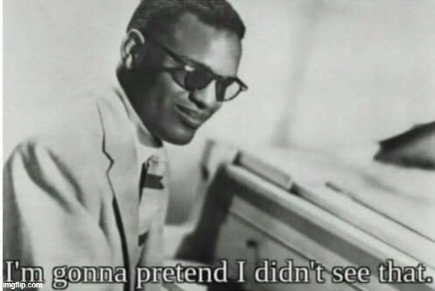 I'm gonna pretend I didn't see that | image tagged in i'm gonna pretend i didn't see that | made w/ Imgflip meme maker