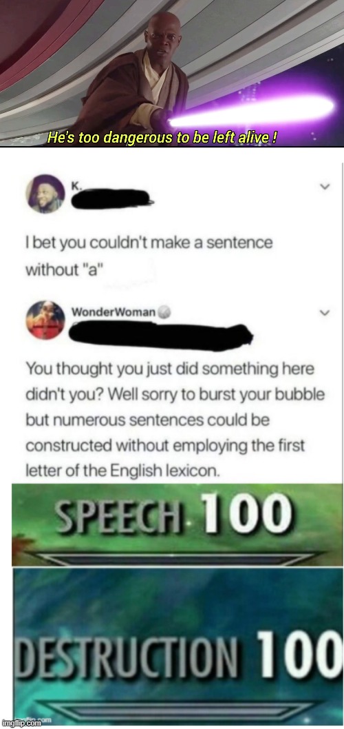 yep | image tagged in hes to dangerous to be kept alive meme | made w/ Imgflip meme maker