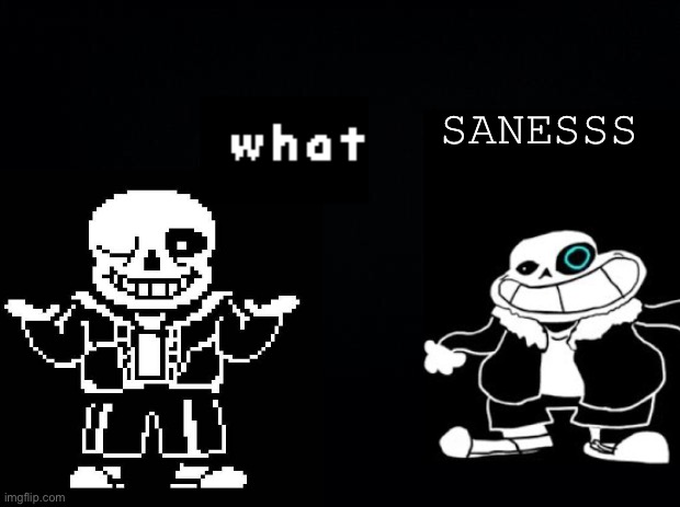 Sans meets Saness | SANESSS | image tagged in sr pelo,sans,saness,undertale,sans undertale,skeleton | made w/ Imgflip meme maker