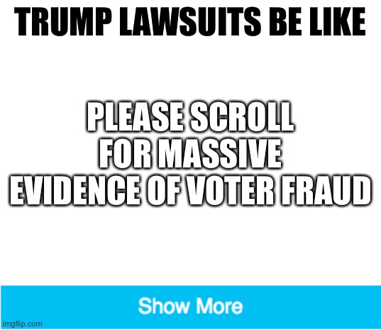 Massive voter fraud Blank Meme Template