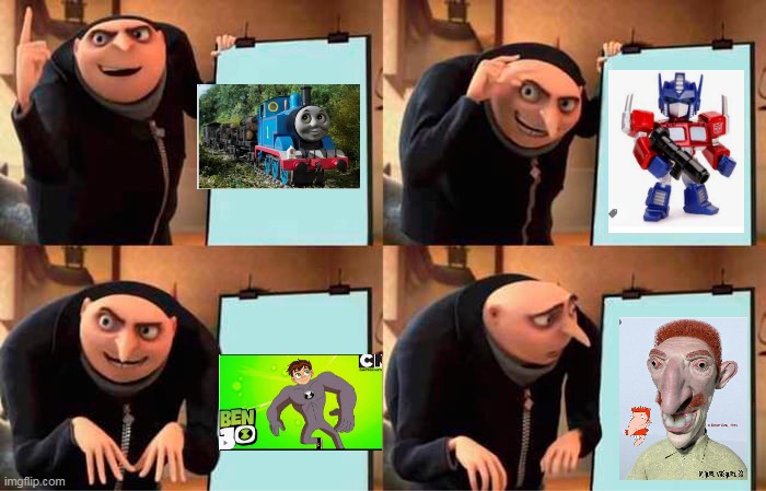 Cursed Gru Meme Generator - Imgflip