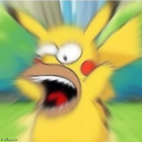 Use this template | image tagged in homerchu | made w/ Imgflip meme maker