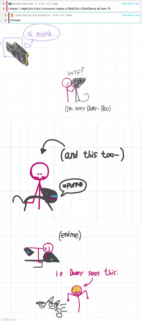 Jinxed it. | image tagged in they both have girlfriends so please no | made w/ Imgflip meme maker