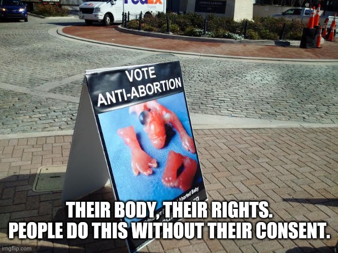 And the left claims to be so nonviolent. | THEIR BODY, THEIR RIGHTS. PEOPLE DO THIS WITHOUT THEIR CONSENT. | image tagged in abortion is murder,stupid liberals,liberal hypocrisy,murder,babies,pregnant | made w/ Imgflip meme maker