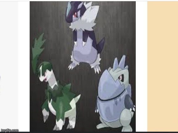 Tundra form Johto starters in their 2nd stages | image tagged in pokemon | made w/ Imgflip meme maker