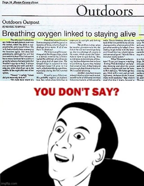 Wow I never knew that | image tagged in breaking news | made w/ Imgflip meme maker