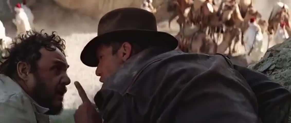 Indiana Jones No Camels Blank Meme Template