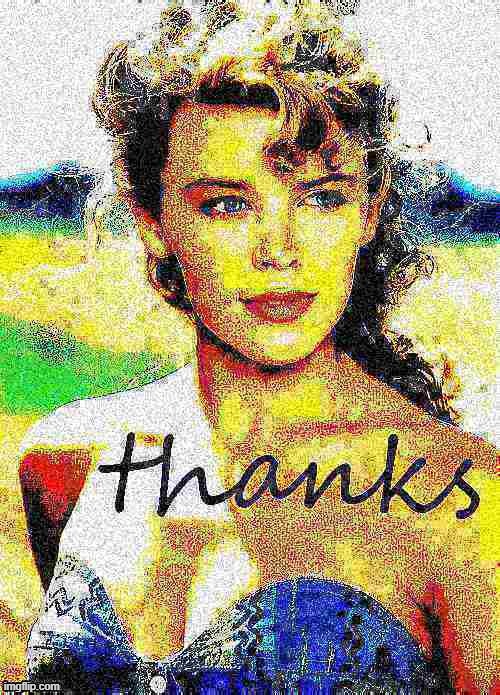 Kylie thanks deep-fried 2 | image tagged in kylie thanks deep-fried 2,deep fried,thanks,cute girl,thank you,custom template | made w/ Imgflip meme maker