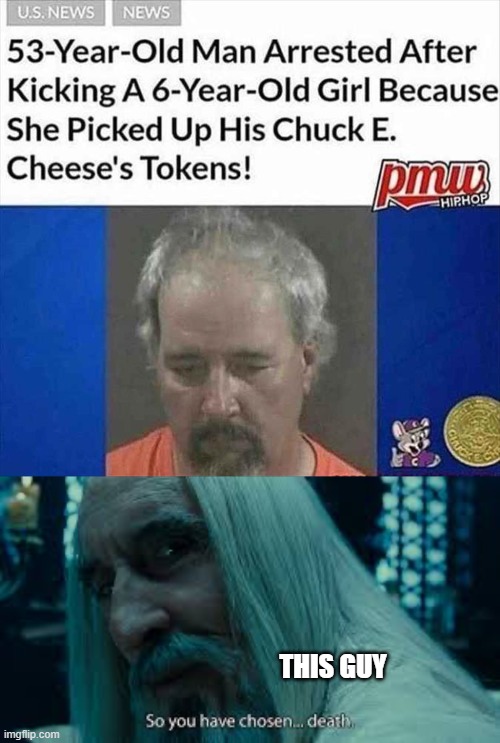 LMAO | THIS GUY | image tagged in so you have chosen death | made w/ Imgflip meme maker