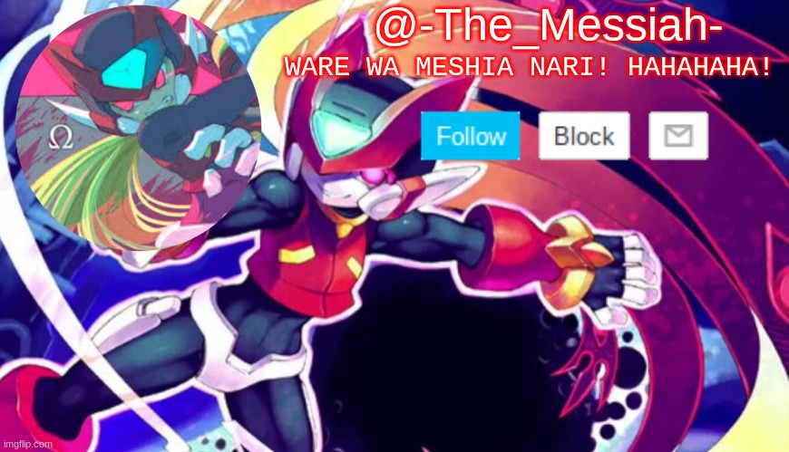 -The_Messiah- Announcement Blank Meme Template