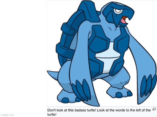 Badass Turtle | image tagged in memes,pokemon | made w/ Imgflip meme maker