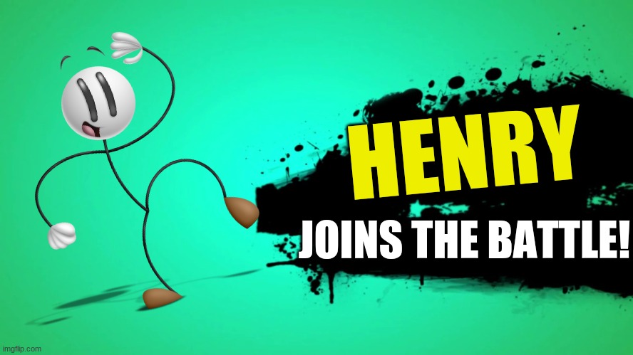 oh my god, it‘s actually happening. | HENRY; JOINS THE BATTLE! | image tagged in everyone joins the battle,henry stickmin,memes,funny,gaming | made w/ Imgflip meme maker
