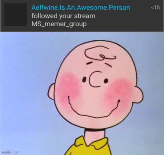 image tagged in charlie blushes | made w/ Imgflip meme maker