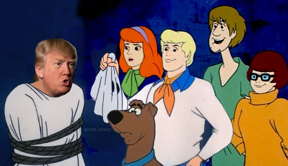 High Quality Scooby Trump Blank Meme Template