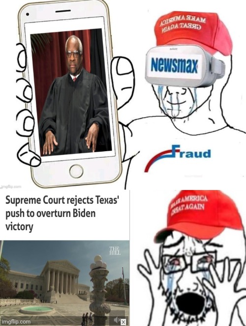 Supreme cope | image tagged in supreme court,trump,trump supporters,joe biden,election 2020,liberals vs conservatives | made w/ Imgflip meme maker