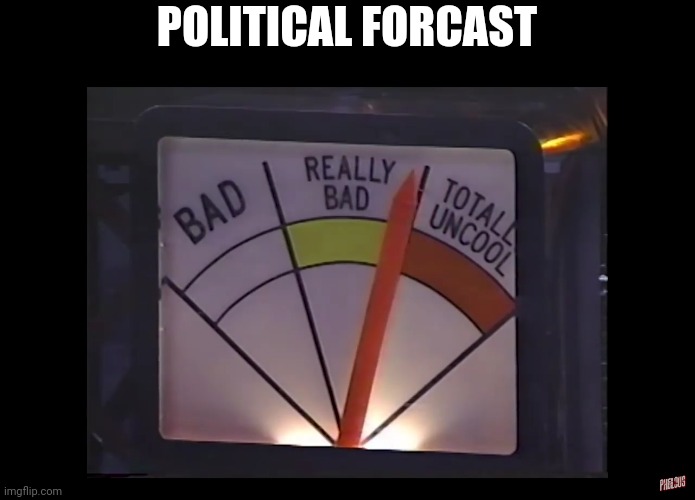 Dial from ninja turtles | POLITICAL FORCAST | image tagged in scale | made w/ Imgflip meme maker