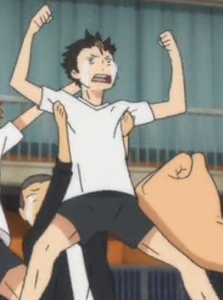 Nishinoya Blank Meme Template