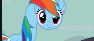 Cursed Rainbow Dash Blank Meme Template