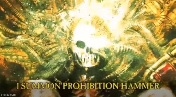 I summon prohibition hammer | Church Bow chicka bow wow's Nico | image tagged in i summon prohibition hammer | made w/ Imgflip meme maker