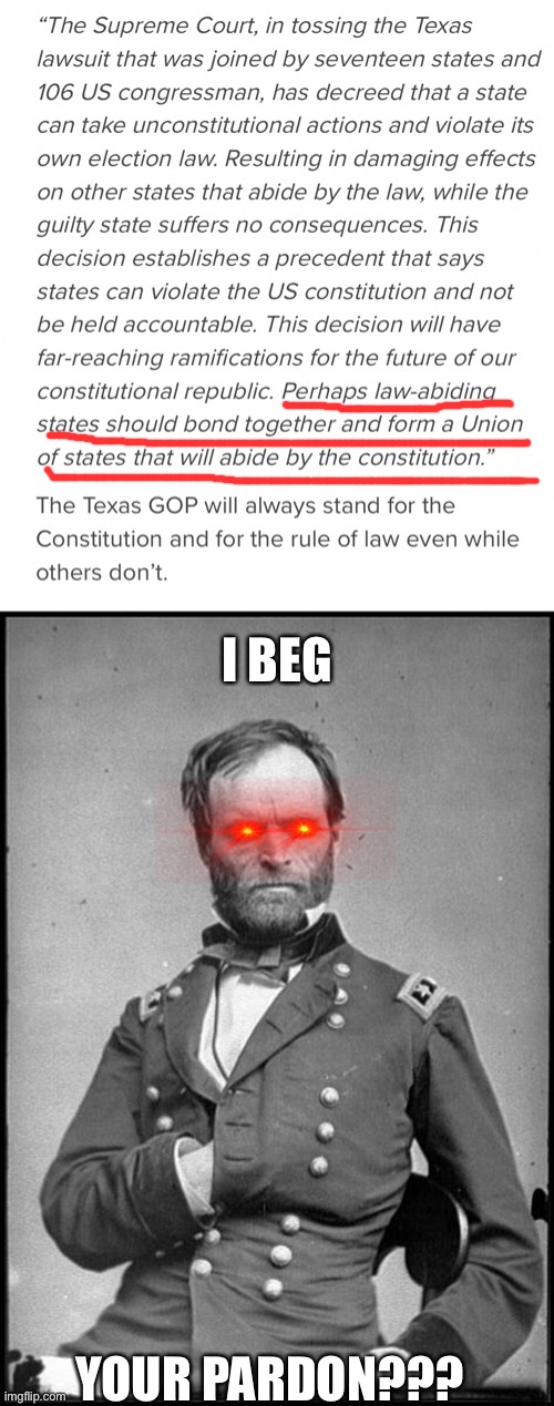 william tecumseh sherman meme