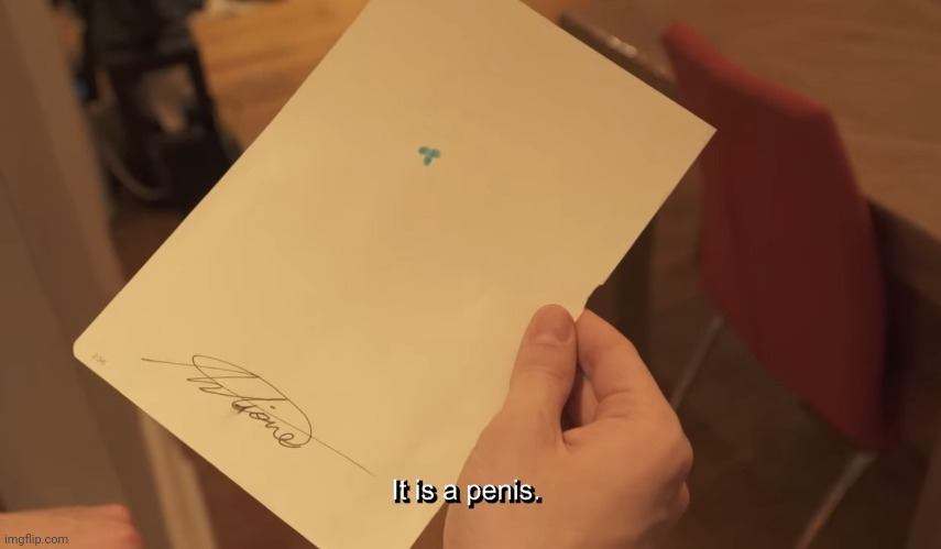 Me talking to my art teacher trying to identify what I drew | image tagged in tag | made w/ Imgflip meme maker