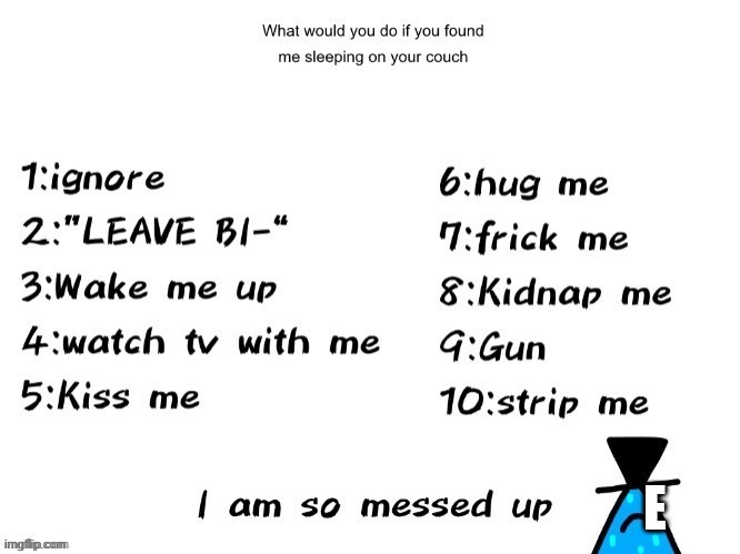 E | made w/ Imgflip meme maker