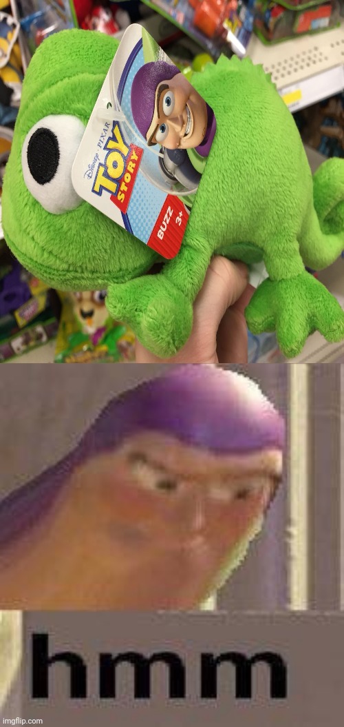 That's not Buzz Lightyear. | image tagged in buzz lightyear hmm,funny,memes,you had one job,toy story,task failed successfully | made w/ Imgflip meme maker
