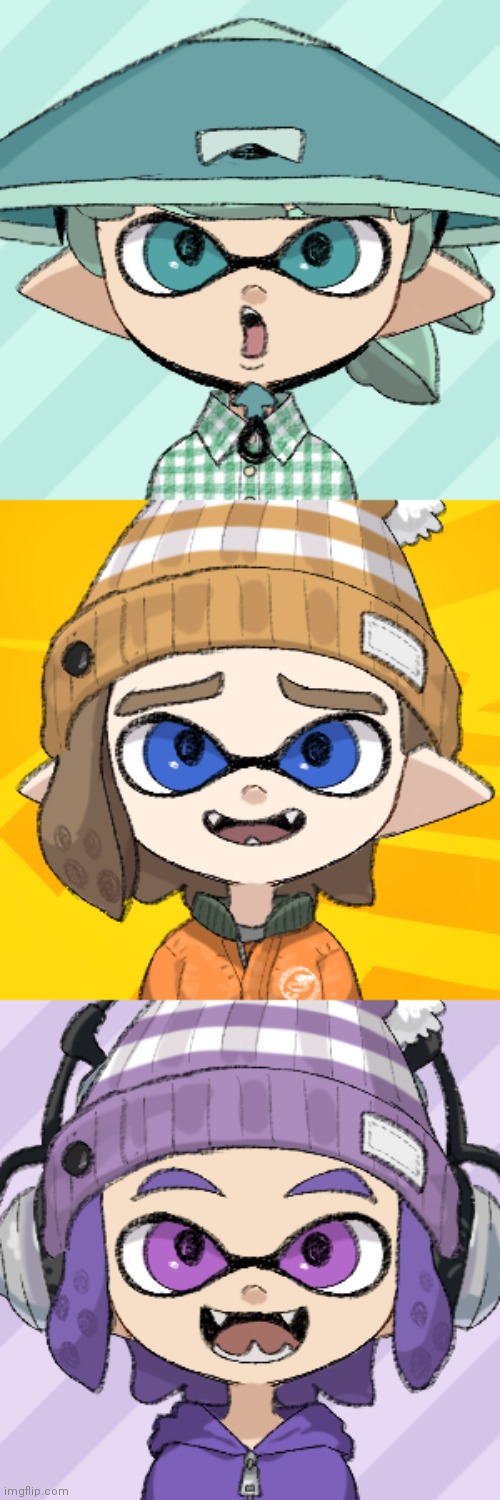 My splatoon OC's | image tagged in splatoon oc | made w/ Imgflip meme maker