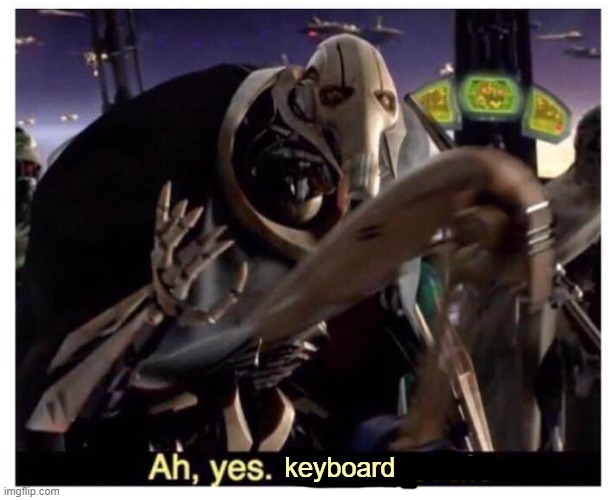 Ah yes the negotiator | keyboard | image tagged in ah yes the negotiator | made w/ Imgflip meme maker