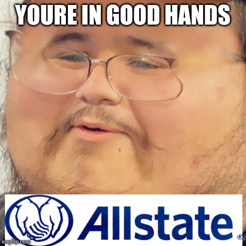 YOURE IN GOOD HANDS | image tagged in funny memes | made w/ Imgflip meme maker