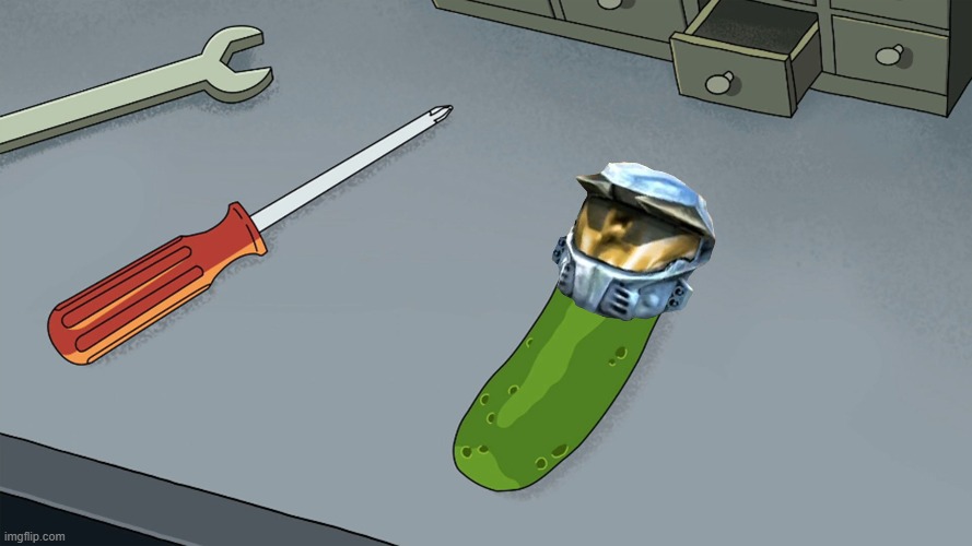 It is done! | image tagged in pickle rick,church,photoshop | made w/ Imgflip meme maker